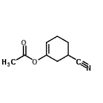 CAS#: 724459-72-7， 5-Cyano-1-cyclohexen-1-yl acetate