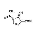 CAS 登录号：724462-20-8， 1-乙酰基-2-亚氨基-2,3-二氢-1H-吡咯-3-甲腈