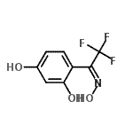 CAS#: 724466-51-7， 4-[(1E)-2,2,2-Trifluoro-N-hydroxyethanimidoyl]-1,3-benzenediol
