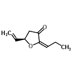 CAS#: 724477-96-7， (2E,5R)-2-Propylidene-5-vinyldihydro-3(2H)-furanone