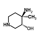 CAS#: 724790-33-4， (3R,4R)-4-Amino-4-methyl-3-piperidinol