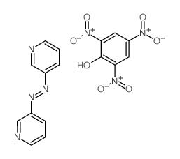 CAS 登录号：7249-69-6， 二吡啶-3-基二氮烯, 2,4,6-三硝基苯酚