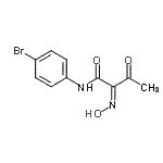 CAS#: 725-74-6， (2Z)-N-(4-Bromophenyl)-2-(hydroxyimino)-3-oxobutanamide