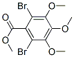 CAS#: 7251-49-2， Methyl 2,6-Dibromo-3,4,5-Trimethoxy-Benzoate