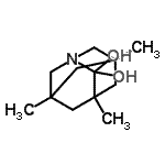 CAS#: 725208-07-1， 3,5,7-Trimethyl-1-azatricyclo[3.3.1.1<sup>3,7</sup>]decane-2,2-diol