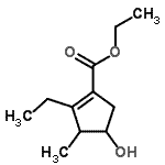 CAS#: 725229-39-0， Ethyl 2-ethyl-4-hydroxy-3-methyl-1-cyclopentene-1-carboxylate