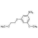 CAS#: 725237-15-0， 3-Methoxy-5-(2-methoxyethoxy)aniline