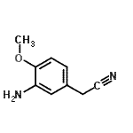 CAS#: 725256-16-6， (3-Amino-4-methoxyphenyl)acetonitrile