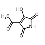 CAS#: 72543-14-7， 3-Acetyl-4-hydroxy-1H-pyrrole-2,5-dione