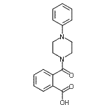 CAS#: 72547-58-1， 2-[(4-Phenyl-1-piperazinyl)carbonyl]benzoic acid