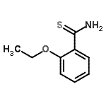 structure of CAS# 725702-35-2, 2-Ethoxybenzenecarbothioamide;2-ethoxybenzene-1-carbothioamide;amino(2-ethoxyphenyl)methane-1-thione;BENZENECARBOTHIOAMIDE,2-ETHOXY-