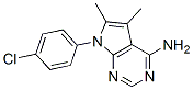 CAS#: 72578-33-7， 7-(4-Chlorophenyl)-5,6-Dimethylpyrrolo[3,2-e]Pyrimidin-4-Amine