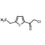 CAS#: 72612-03-4， 2-Chloro-1-(5-ethyl-2-thienyl)ethanone