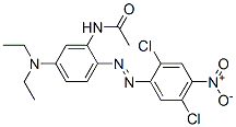 CAS#: 72616-77-4， N-[2-(2,5-Dichloro-4-Nitrophenyl)Diazenyl-5-Diethylaminophenyl]Acetamide
