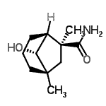 CAS#: 726188-33-6， (1R,5S,6S,8R)-8-Hydroxy-1,6-dimethylbicyclo[3.2.1]octane-6-carboxamide