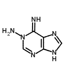 CAS#: 72621-40-0， 6-Imino-6,7-dihydro-1H-purin-1-amine