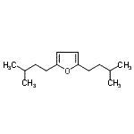 CAS#: 72636-57-8， 2,5-Bis(3-methylbutyl)furan