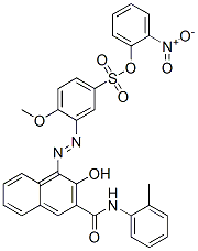 CAS#: 72639-39-5， (4-Nitrophenyl) 4-Methoxy-3-[(2Z)-2-[3-[(2-Methylphenyl)Carbamoyl]-2-Oxonaphthalen-1-Ylidene]Hydrazinyl]Benzenesulfonate