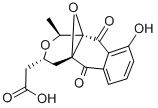 CAS#: 72660-52-7, (1S-(1alpha,3beta,4abeta,10abeta))-3,4,5,10-Tetrahydro-5,10-Dioxo-9-Hydroxy-1-Methyl-4a,10a-Epoxy-1H-Naphtho(2,3-c)Pyran-3-Acetic Acid