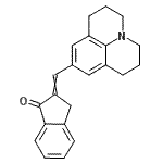CAS#: 72700-01-7， 2-(2,3,6,7-Tetrahydro-1H,5H-pyrido[3,2,1-ij]quinolin-9-ylmethylene)-1-indanone