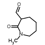 CAS#: 72740-36-4， 1-Methyl-2-oxo-3-azepanecarbaldehyde