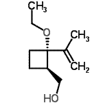 CAS#: 727429-08-5， [(1R,2S)-2-Ethoxy-2-isopropenylcyclobutyl]methanol