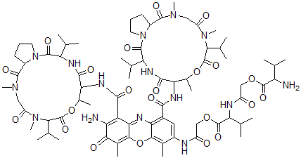 CAS#: 72751-56-5， Actinomycin D2