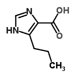 CAS#: 727650-38-6， 4-Propyl-1H-imidazole-5-carboxylic acid