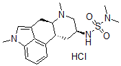 CAS#: 72786-12-0， N'-((8alpha)-1,6-Dimethylergolin-8-yl)-N,N-dimethylsulfamide monohydrochloride