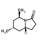 CAS#: 727985-46-8， (5R,7R,8aR)-5,7-Dimethylhexahydro-3(2H)-indolizinone