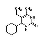 CAS#: 728004-21-5， 4-Cyclohexyl-5-ethyl-6-methyl-3,4-dihydro-2(1H)-pyrimidinone