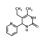 CAS#: 728004-26-0， 5-Ethyl-6-methyl-4-(2-pyridinyl)-3,4-dihydro-2(1H)-pyrimidinone
