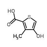 CAS#: 728032-42-6， 4-Hydroxy-3-methyl-2-thiophenecarboxylic acid