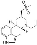 CAS 登录号：72822-03-8， (8beta)-8-((甲基磺酰基)甲基)-6-丙基-麦角灵
