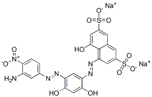 CAS#: 72828-77-4， Disodium 4-[[(3Z)-3-[(3-Amino-4-Nitrophenyl)Hydrazinylidene]-6-Hydroxy-4-Oxo-1-Cyclohexa-1,5-Dienyl]Diazenyl]-5-Hydroxynaphthalene-2,7-Disulfonate