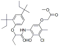 CAS#: 72828-81-0， Methyl 2-[5-[[(2R)-2-[2,4-Bis(2-Methylbutan-2-Yl)Phenoxy]Butanoyl]Amino]-3-Chloro-4-Hydroxy-2-Methylphenoxy]Acetate