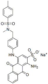 CAS#: 72828-82-1， Sodium 1-Amino-4-[[4-[[Methyl-(4-Methylphenyl)Sulfonylamino]Methyl]Phenyl]Amino]-9,10-Dioxoanthracene-2-Sulfonate