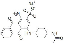 CAS#: 72829-42-6， Sodium 4-[(4-Acetamidocyclohexyl)Amino]-1-Amino-9,10-Dioxoanthracene-2-Sulfonate