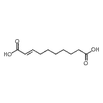 CAS#: 72879-22-2， (2E)-2-Decenedioic acid