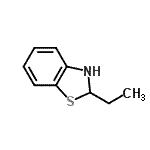 CAS#: 72889-30-6， 2-Ethyl-2,3-dihydro-1,3-benzothiazole