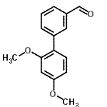 CAS#: 728919-18-4， 2',4'-Dimethoxy-3-biphenylcarbaldehyde