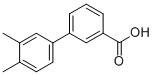 structure of CAS# 728919-21-9, 3',4'-Dimethyl-Biphenyl-3-Carboxylic Acid;Zinc02529001