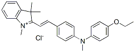 CAS#: 72894-24-7， 2-[2-[4-[(4-Ethoxyphenyl)Methylamino]Phenyl]Vinyl]-1,3,3-Trimethyl-3H-Indolium Chloride