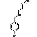 CAS#: 728948-30-9， N-(4-Bromobenzyl)-2-methoxyethanamine