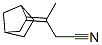 CAS#: 72928-05-3， (3E)-3-(3-Bicyclo[2.2.1]Heptanylidene)Butanenitrile