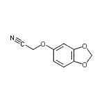 CAS#: 72955-89-6， (1,3-Benzodioxol-5-yloxy)acetonitrile