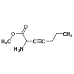 CAS#: 729553-63-3， Methyl 2-amino-3-heptynoate