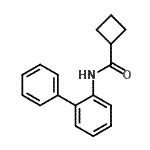 CAS#: 729570-83-6， N-(2-Biphenylyl)cyclobutanecarboxamide