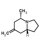 CAS#: 729612-51-5， (5S,8aR)-5-Methyl-7-methyleneoctahydroindolizine