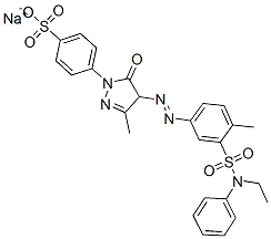 CAS#: 72968-72-0， Sodium 4-[4-[3-(Ethyl-Phenylsulfamoyl)-4-Methylphenyl]Diazenyl-3-Methyl-5-Oxo-4H-Pyrazol-1-Yl]Benzenesulfonate